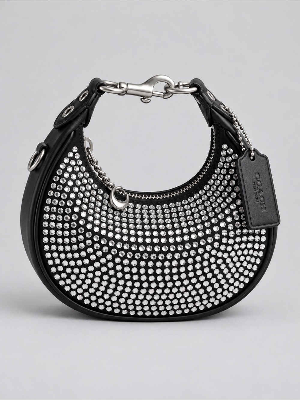 Coach Jonie Bag With Crystal Crossbody Black ~CW574~